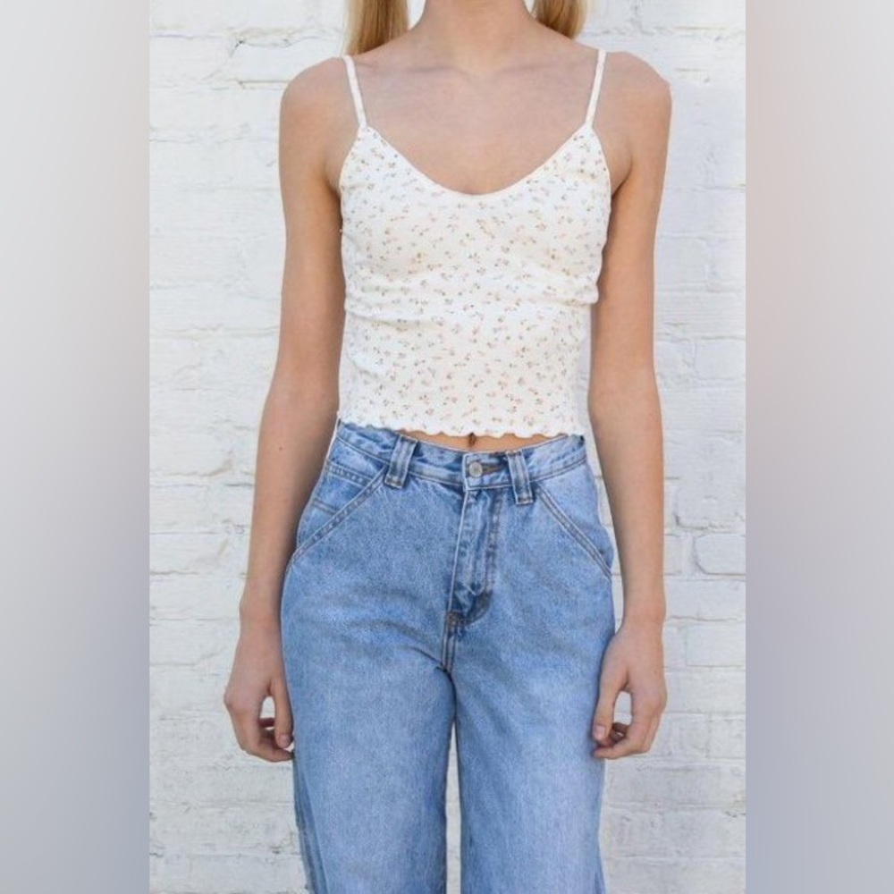 Brandy Melville- Nicolette Floral Tank